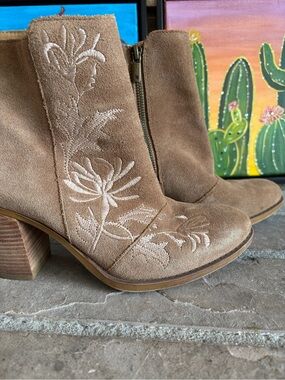 Embroidered Booties - Lucky Brand